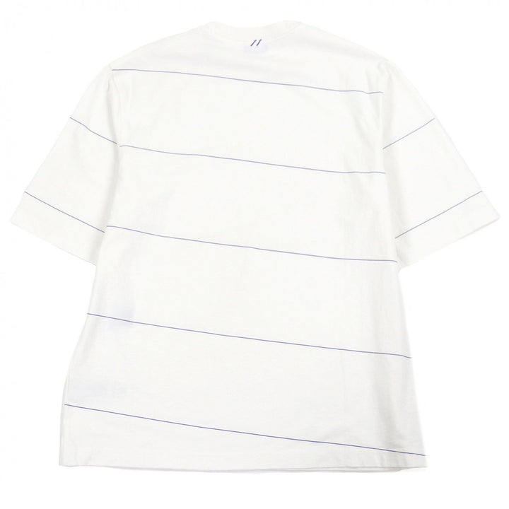 Excellent BURBERRY Short sleeve T-shirt Logo embroidery white