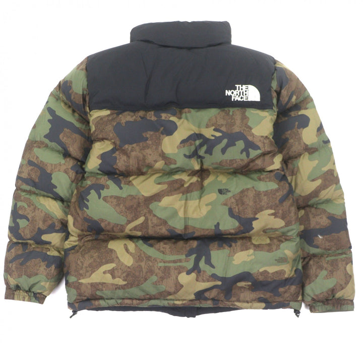 Excellent THE NORTH FACE Down jacket Novelty Nuptse Jacket khaki M ND92336