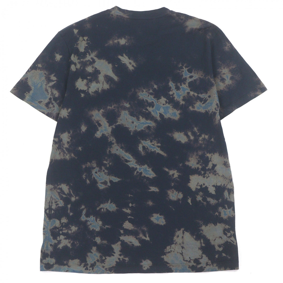 Great LOUIS VUITTON Short sleeve T-shirt Logo patch tie-dye pattern