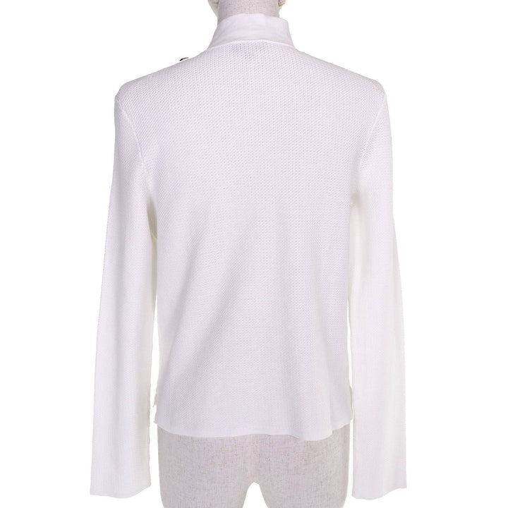 Excellent CHANEL tops Rhinestone COCO Button Long Sleeve 38 22B P73461 K10553