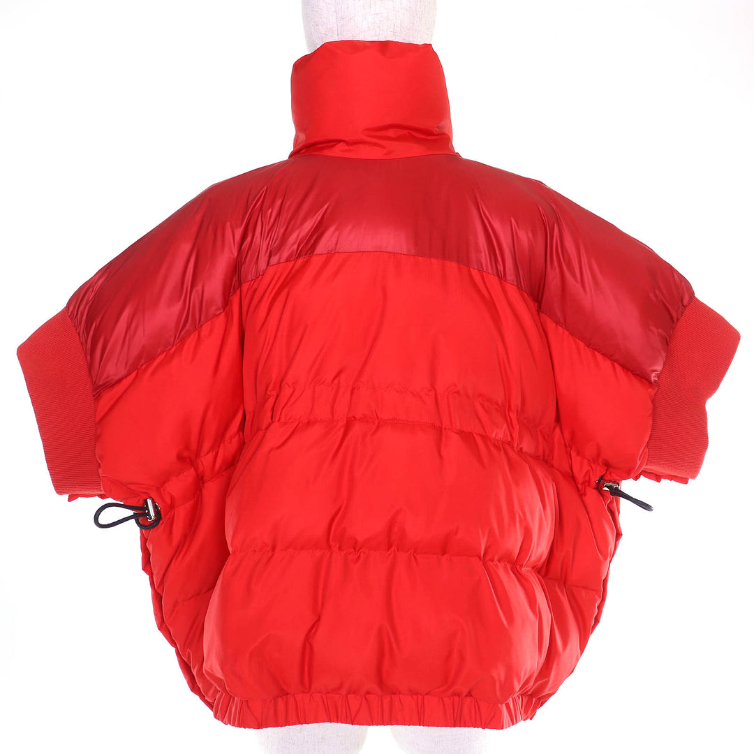 Excellent Sacai Jacket Padded jacket Short sleeves, double zip Red 2 21-05755