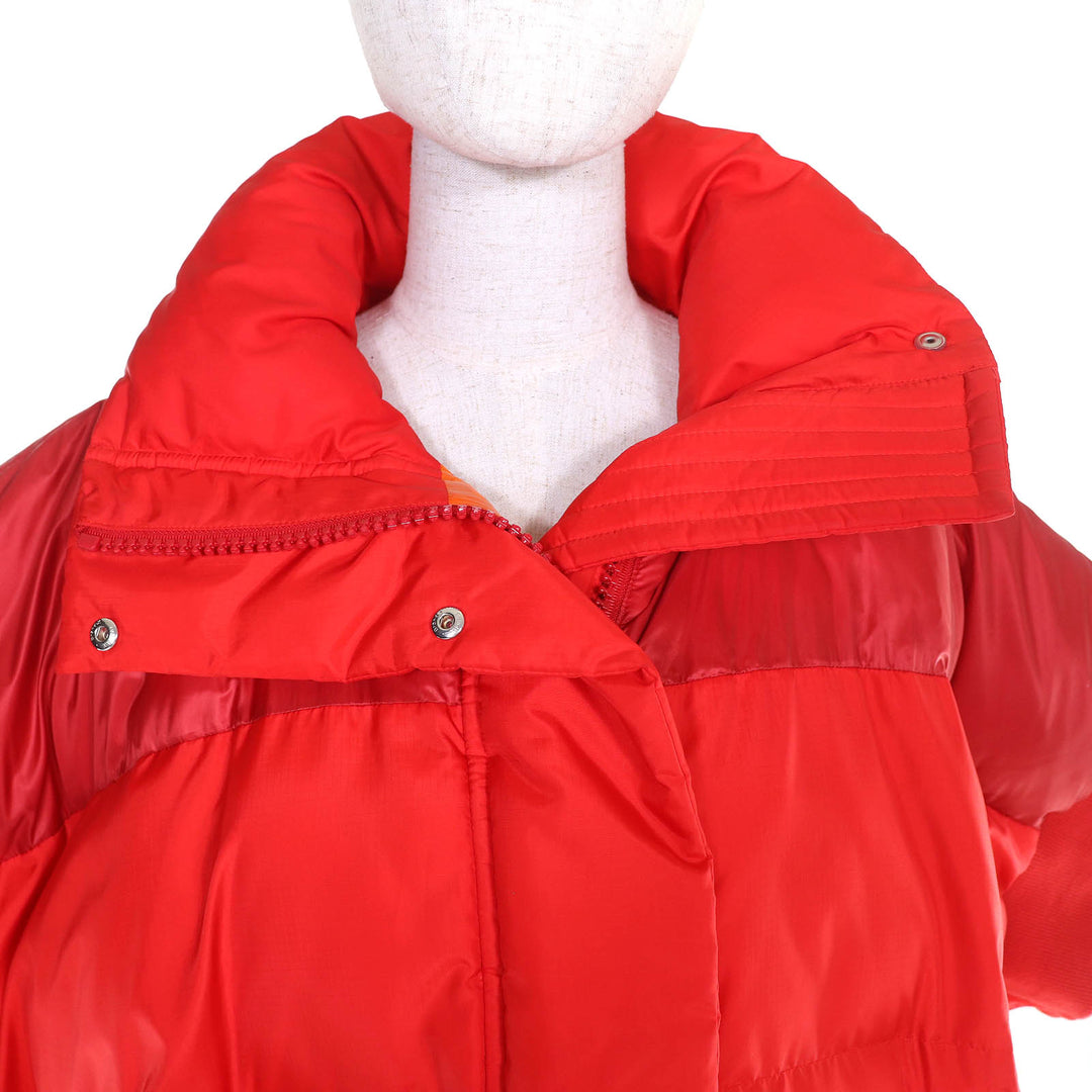 Excellent Sacai Jacket Padded jacket Short sleeves, double zip Red 2 21-05755