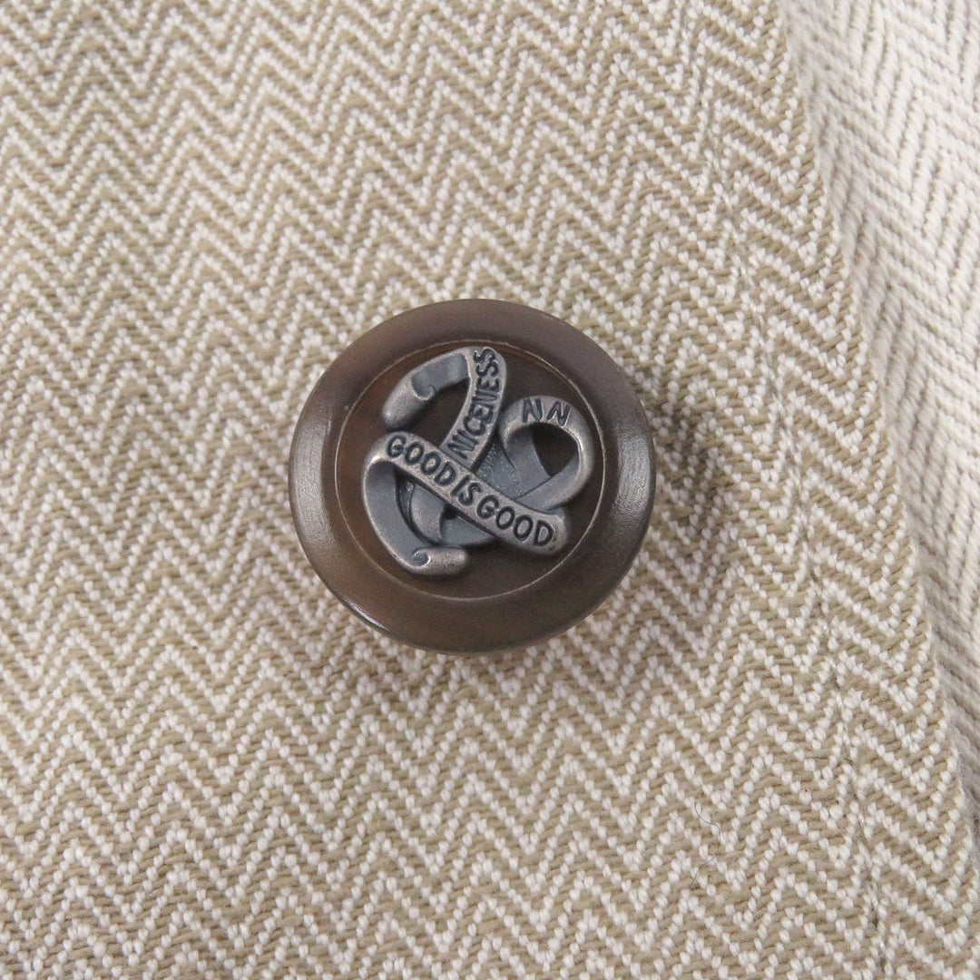 Excellent NICENESS Jacket LORAN Herringbone Hunting Jacket