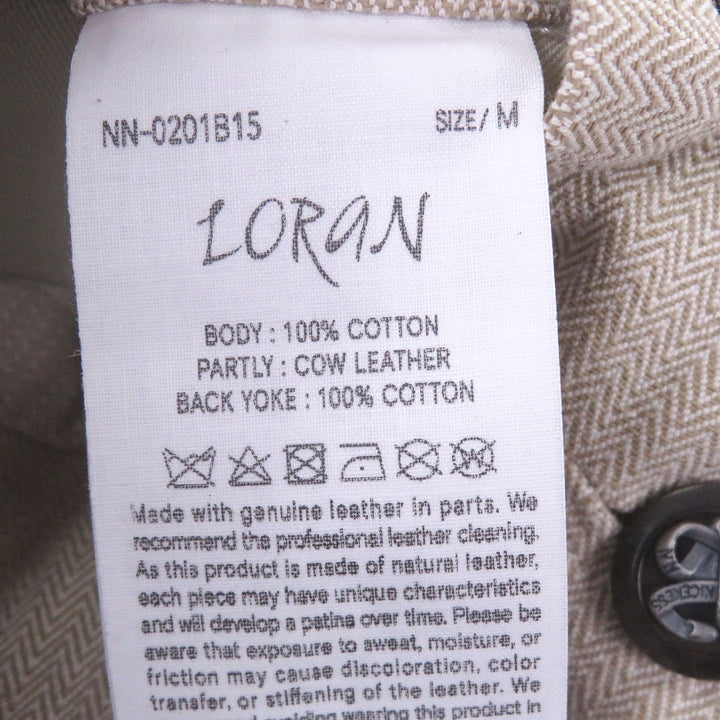 Excellent NICENESS Jacket LORAN Herringbone Hunting Jacket