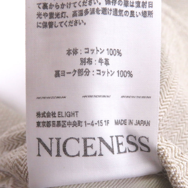 Excellent NICENESS Jacket LORAN Herringbone Hunting Jacket