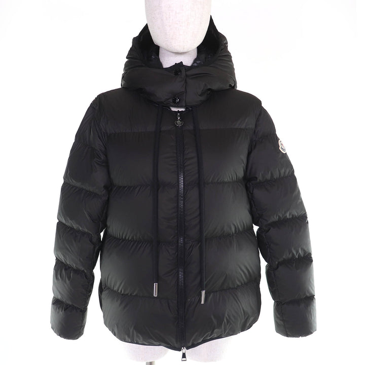 Excellent MONCLER DRONIERES Logo patch hooded 2-way down jacket/down vest 0