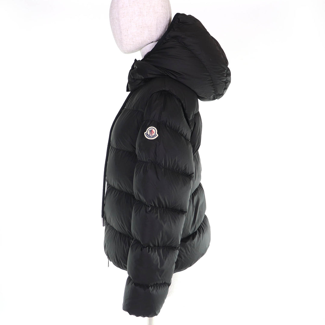 Excellent MONCLER DRONIERES Logo patch hooded 2-way down jacket/down vest 0