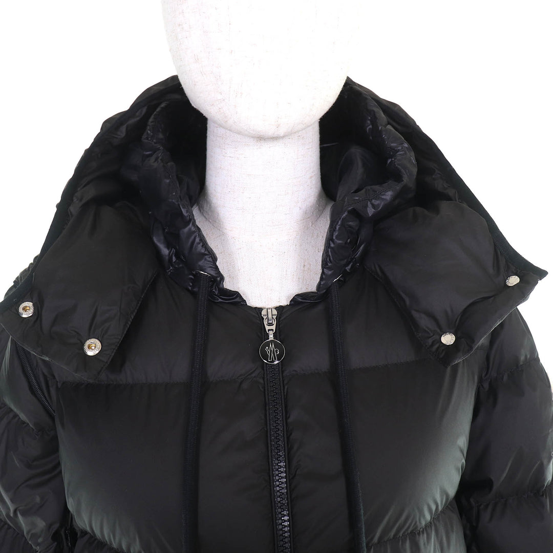 Excellent MONCLER DRONIERES Logo patch hooded 2-way down jacket/down vest 0