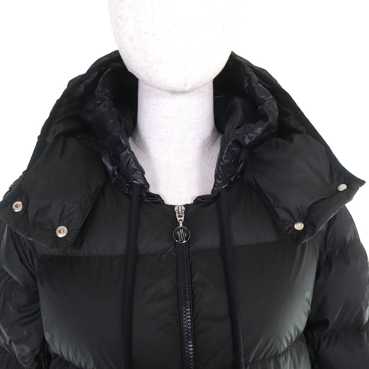Excellent MONCLER DRONIERES Logo patch hooded 2-way down jacket/down vest 0