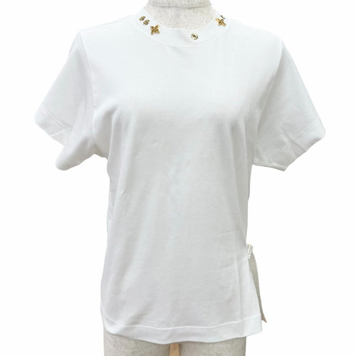 Excellent LOUIS VUITTON Short sleeve T-shirt Monogram Eyelet Side Strap XS