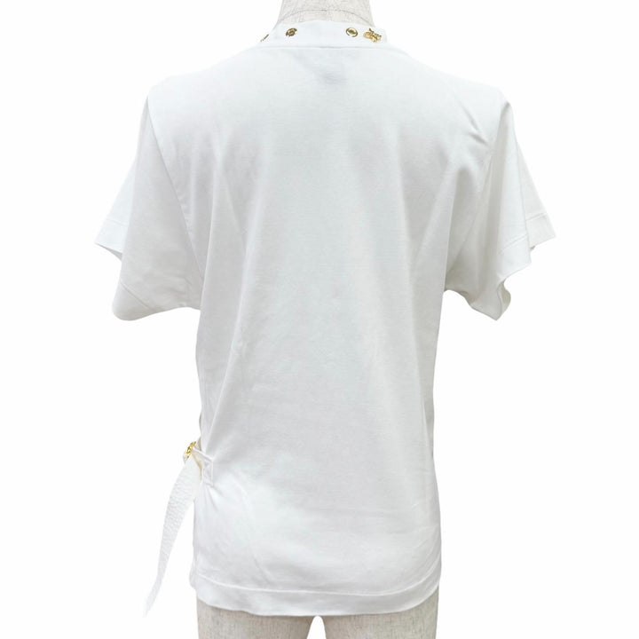 Excellent LOUIS VUITTON Short sleeve T-shirt Monogram Eyelet Side Strap XS