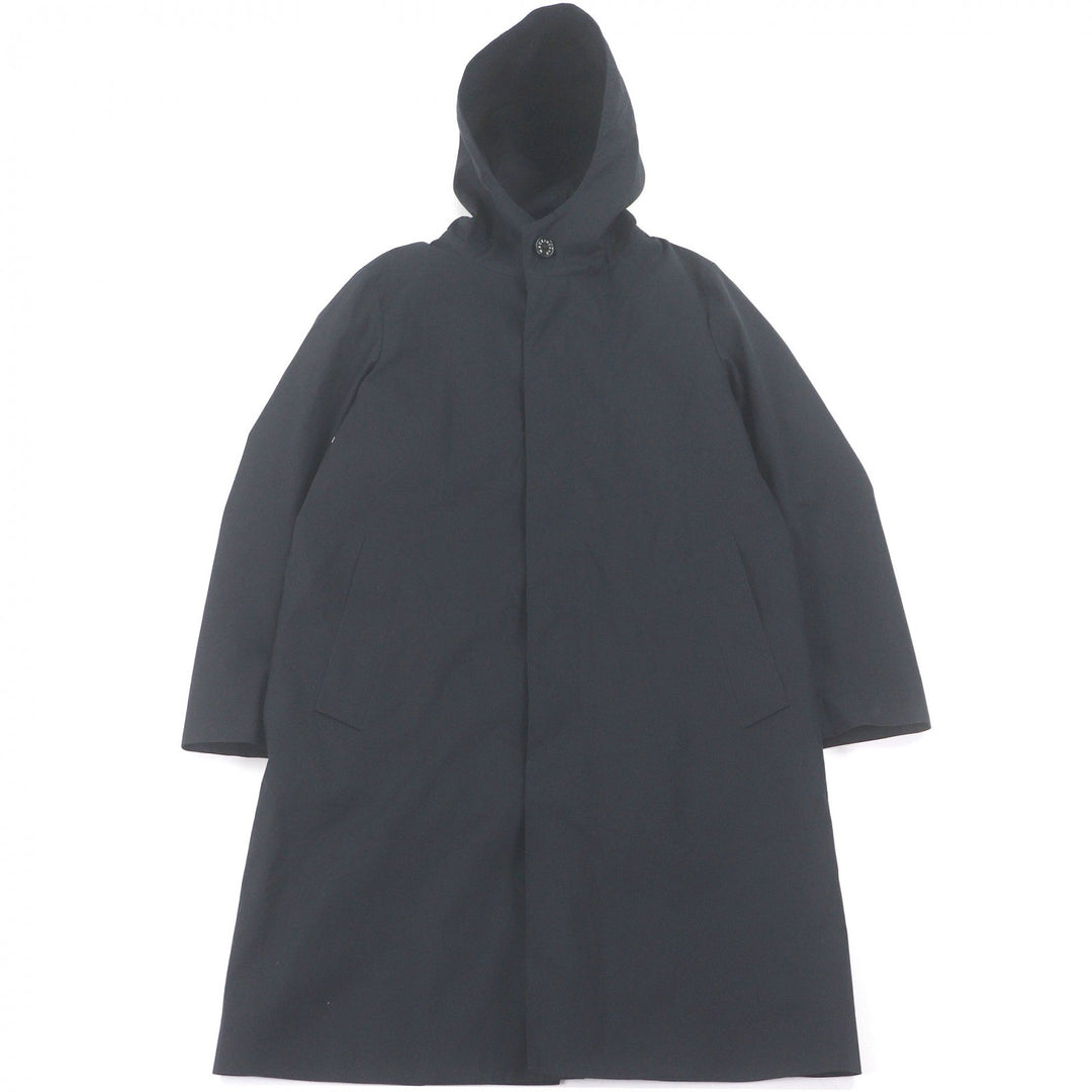 Excellent Mackintosh coat RAINTEC CHRYSTON Navy cotton mens 36 GM-1003FD