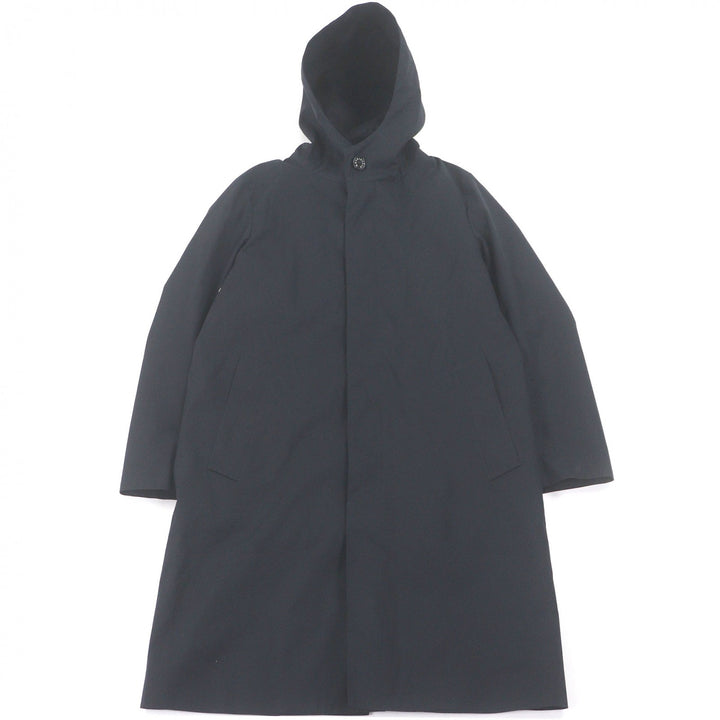 Excellent Mackintosh coat RAINTEC CHRYSTON Navy cotton mens 36 GM-1003FD