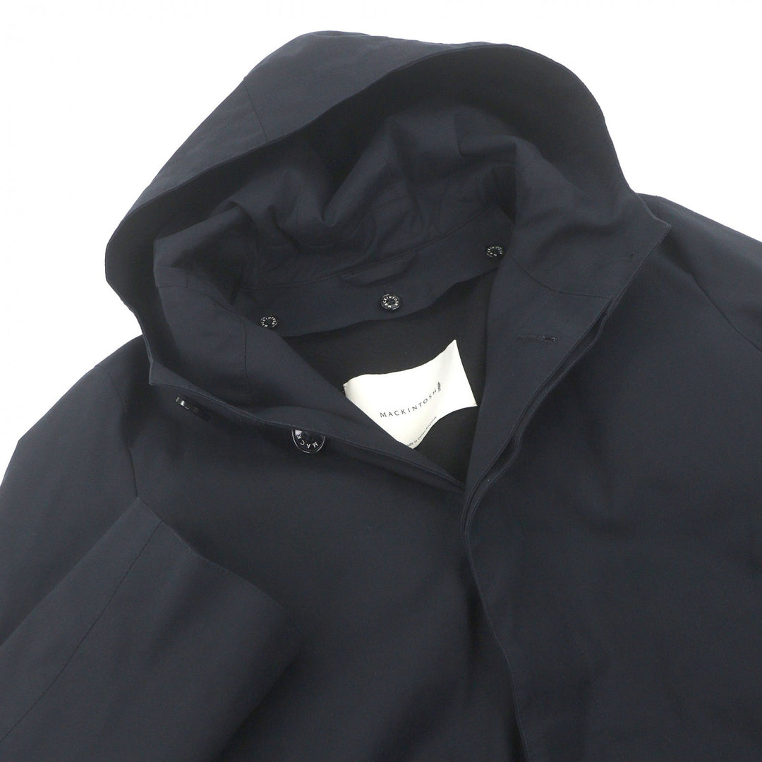 Excellent Mackintosh coat RAINTEC CHRYSTON Navy cotton mens 36 GM-1003FD