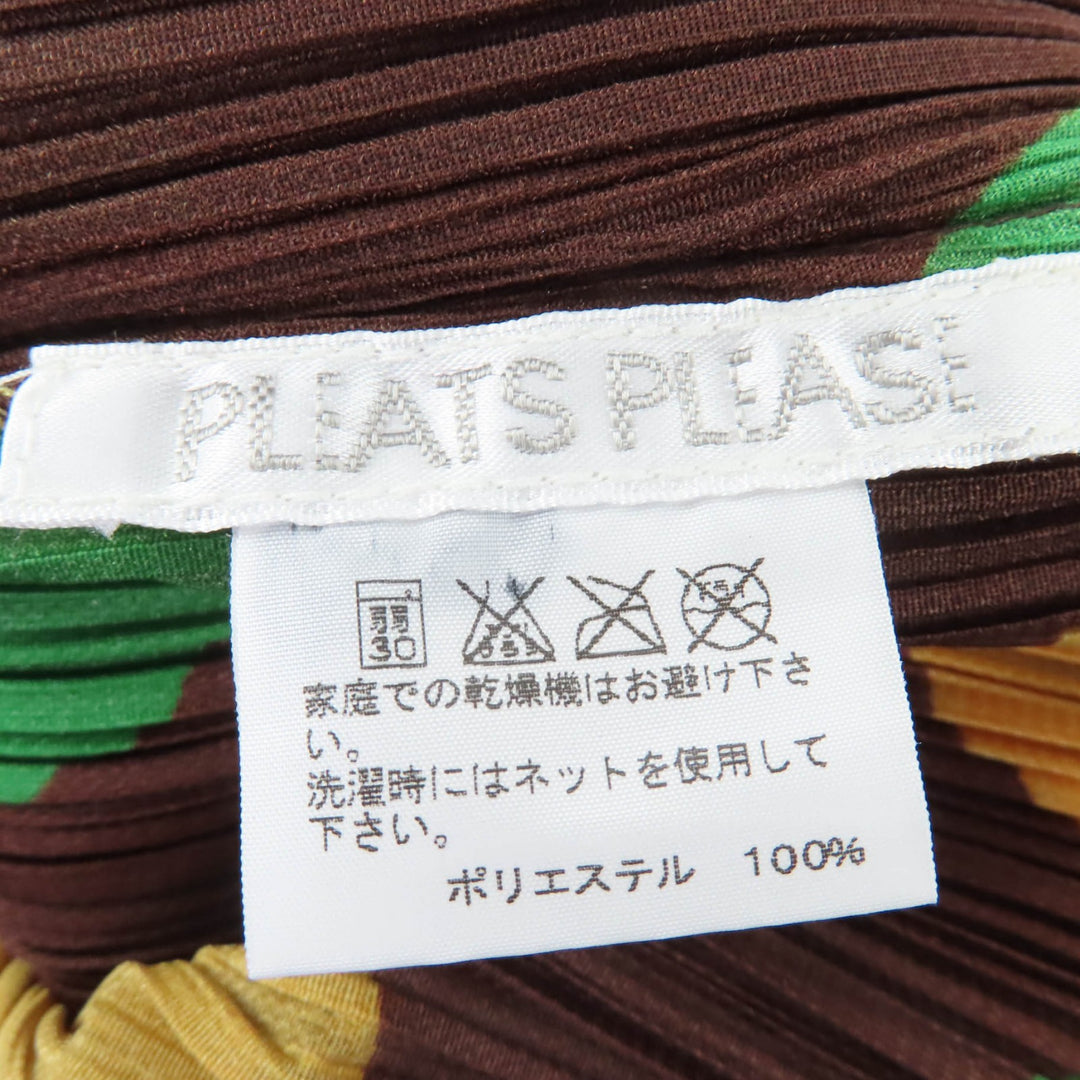 Excellent PLEATS PLEASE T-shirt Long sleeve multicolor Women 3 PP21-JK594