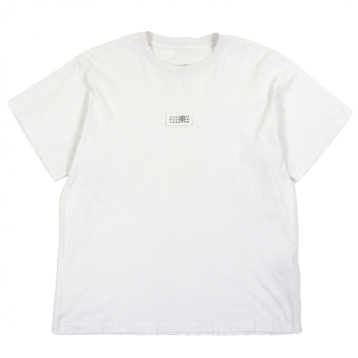 Great MM6 Maison Margiela Short sleeve T-shirt white cotton mens S SH0GC0033