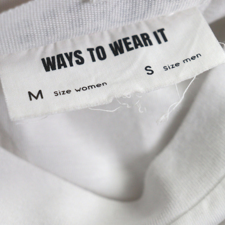 Great MM6 Maison Margiela Short sleeve T-shirt white cotton mens S SH0GC0033