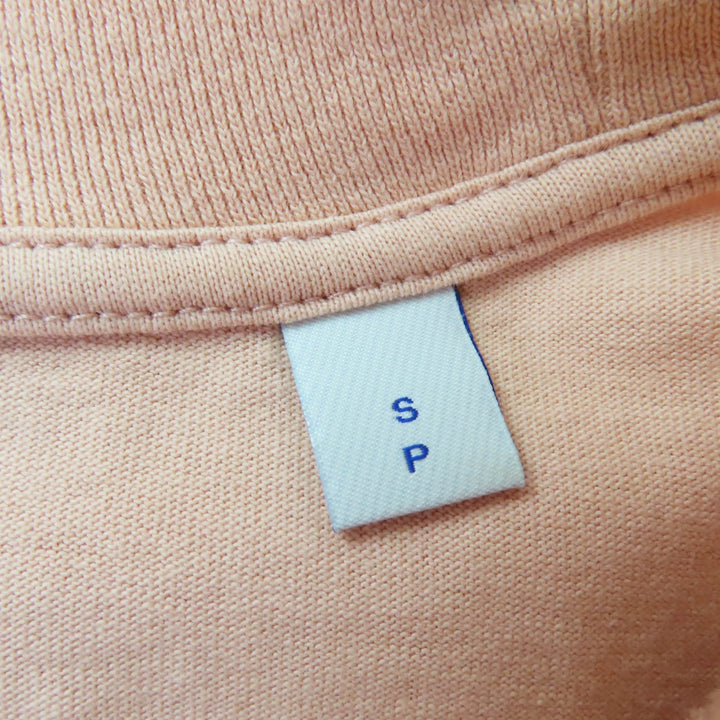 Great BURBERRY Short sleeve T-shirt Logo crew neck pink cotton Women S 8099834