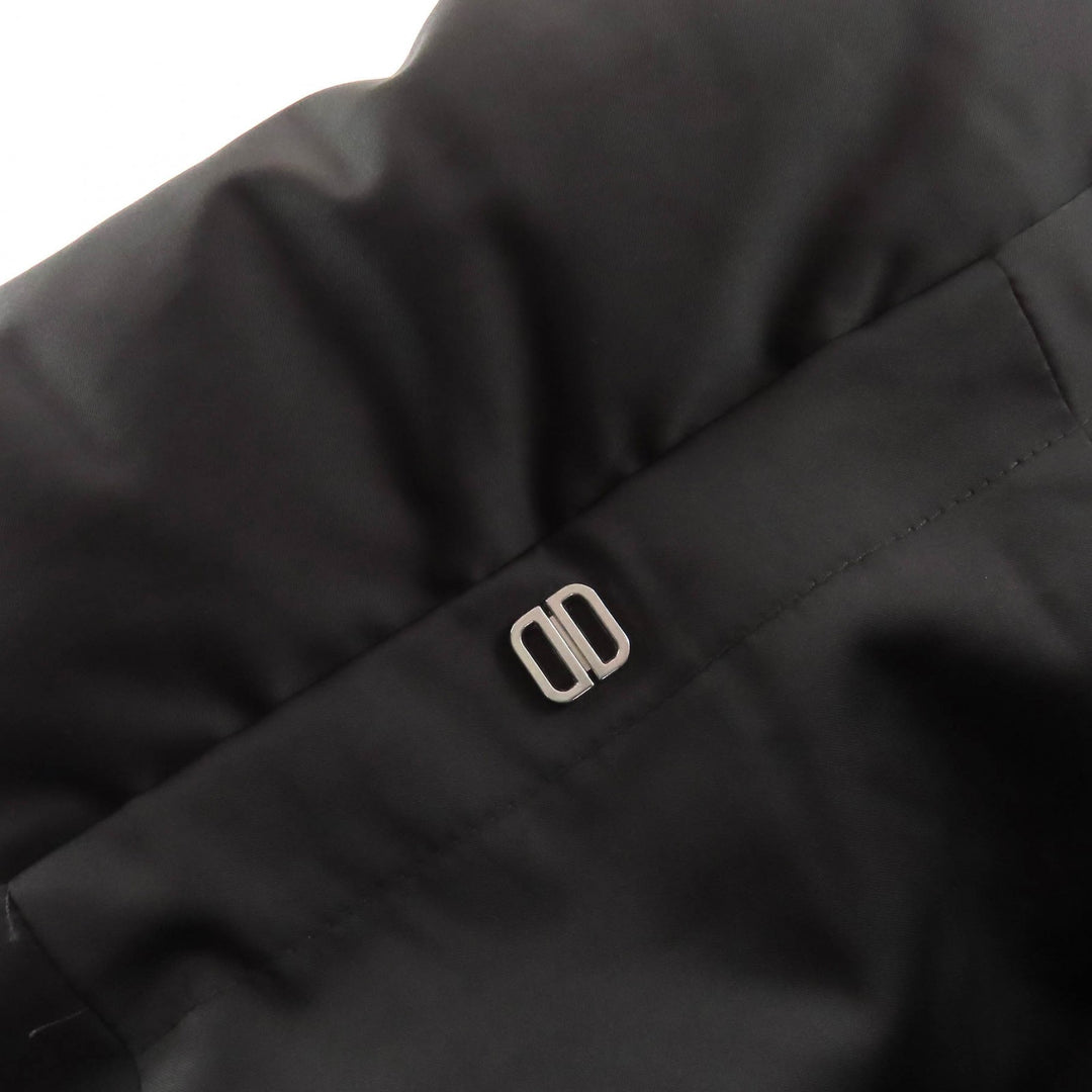 Excellent DUNO down coat TALIA M MESTRE Talia hooded zip up Dark gray 42