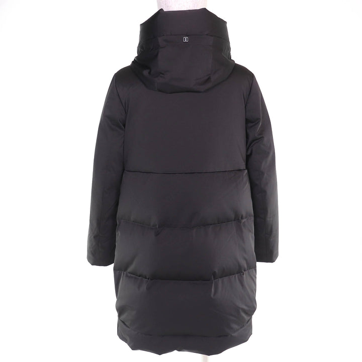 Excellent DUNO down coat TALIA M MESTRE Talia hooded zip up Dark gray 42