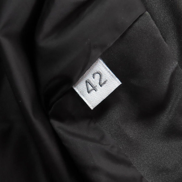 Excellent DUNO down coat TALIA M MESTRE Talia hooded zip up Dark gray 42