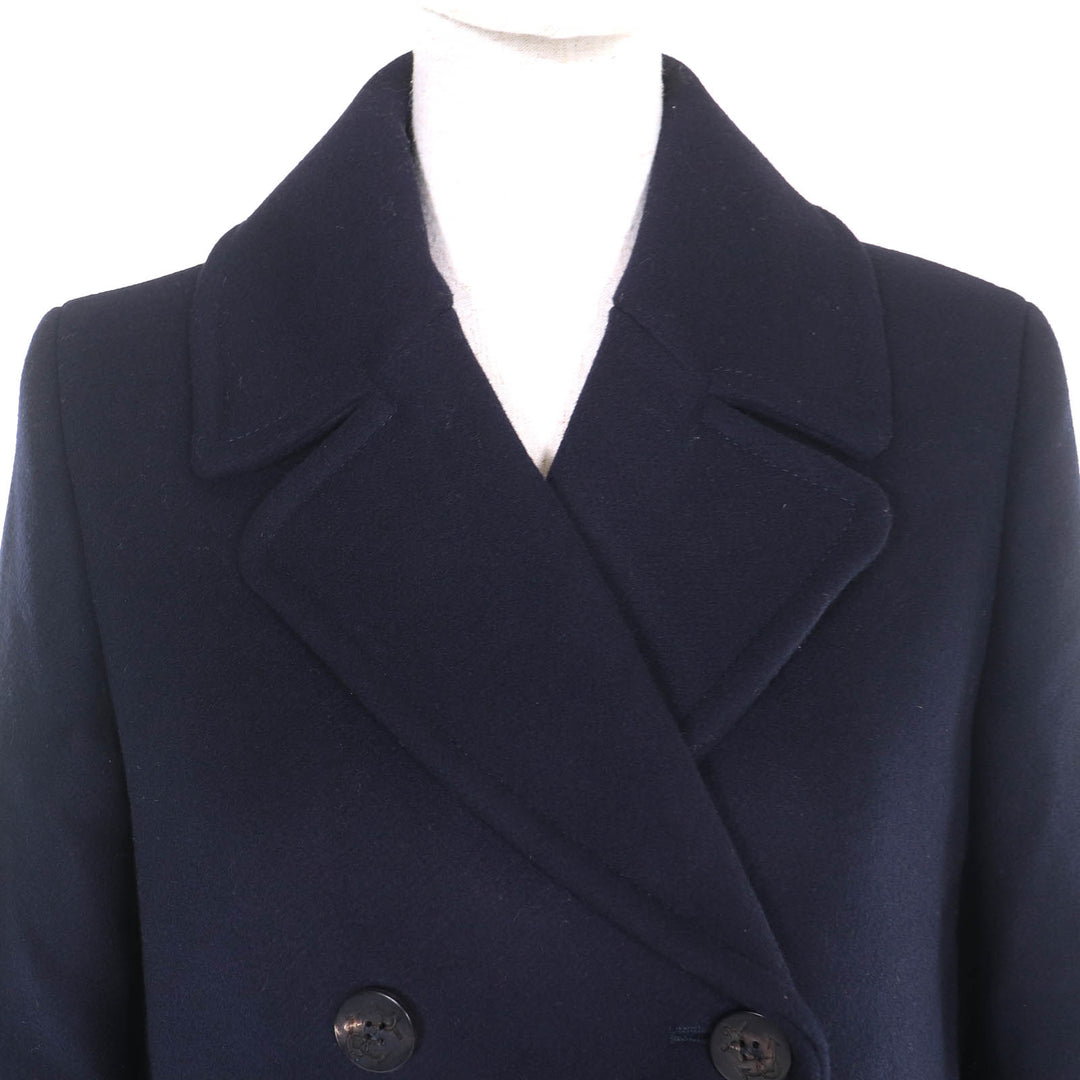 Excellent WEEKEND MaxMara pea coat anchorbutton doublebreasted coat 38 508604730