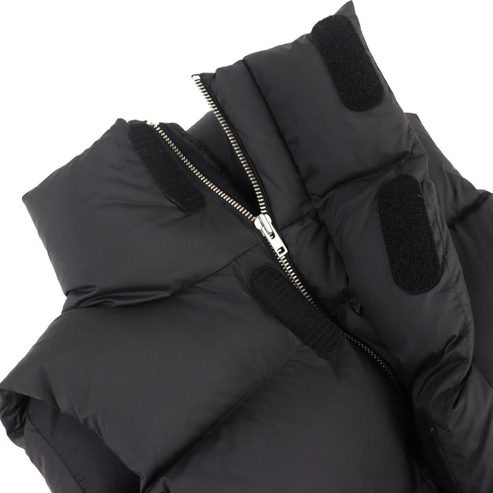 Great ENTIRE STUDIOS Down vest MML VEST Short black mens S ES2400 PO047
