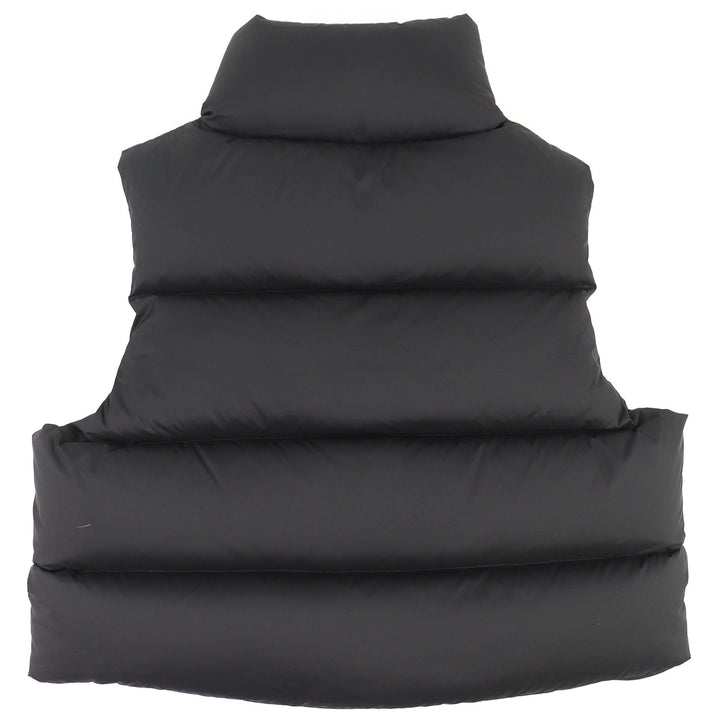 Great ENTIRE STUDIOS Down vest MML VEST Short black mens S ES2400 PO047