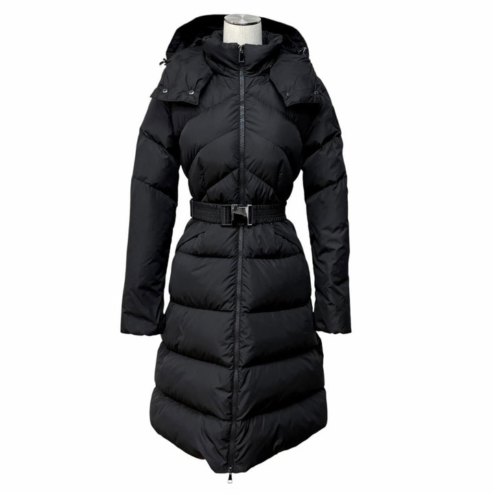 Great MONCLER down coat AGOT black Nylon Women 00 F20931D50700