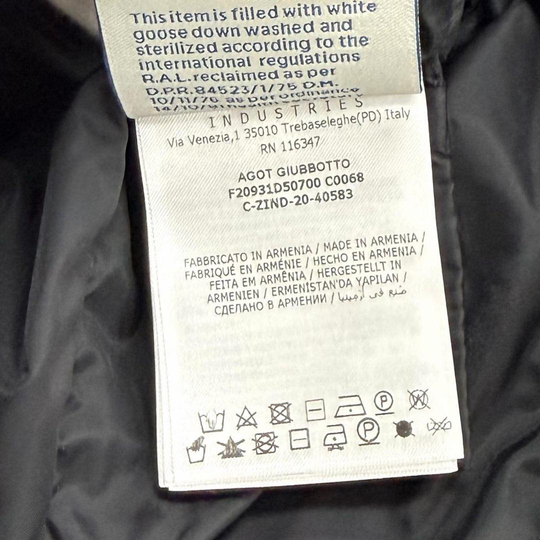 Great MONCLER down coat AGOT black Nylon Women 00 F20931D50700