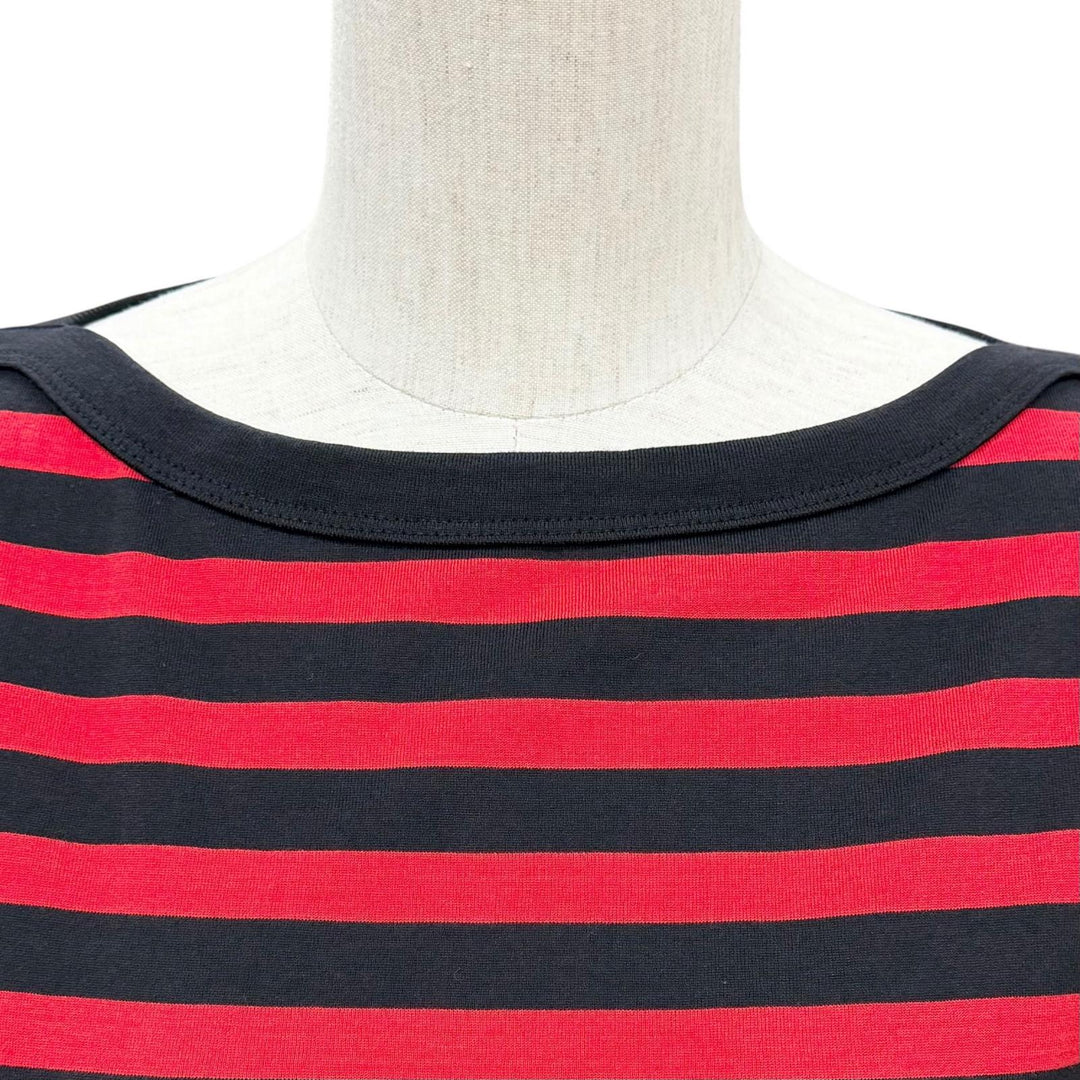 Pristine CELINE Short sleeve T-shirt Red cotton Women XS 2X059328E