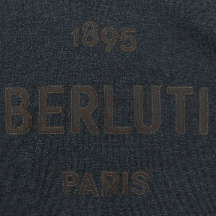 Excellent BERLUTI hoodie gray wool mens L R23KHL108YWBS