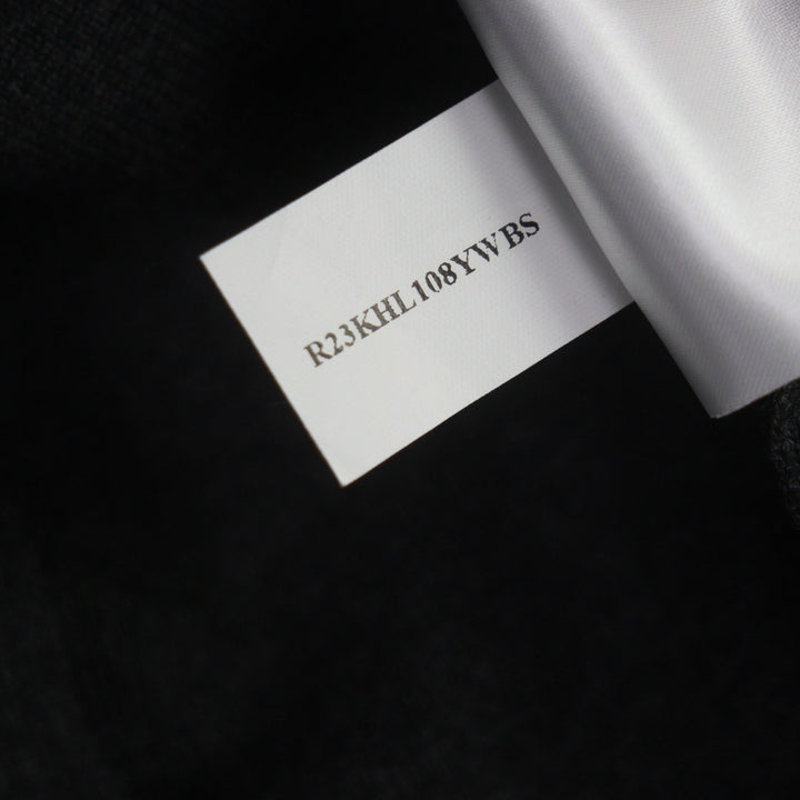 Excellent BERLUTI hoodie gray wool mens L R23KHL108YWBS