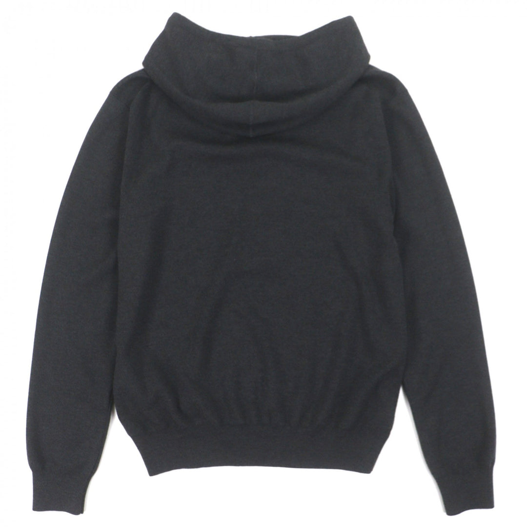 Excellent BERLUTI hoodie gray wool mens L R23KHL108YWBS