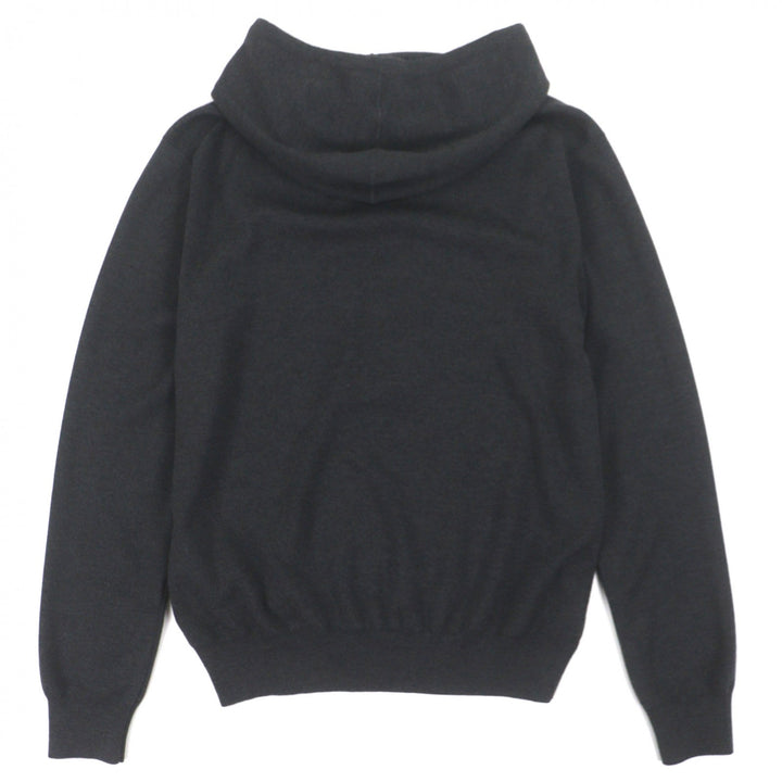 Excellent BERLUTI hoodie gray wool mens L R23KHL108YWBS