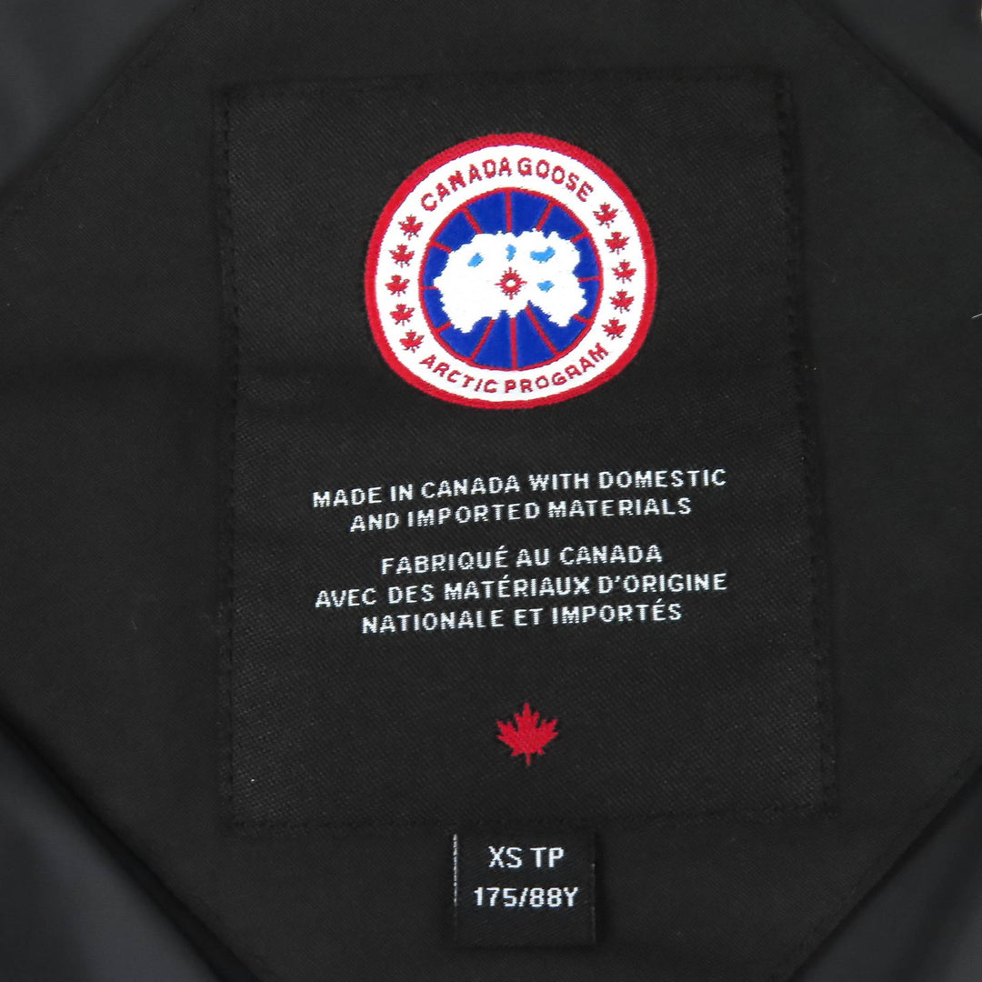 Pristine CANADA GOOSE Down jacket JASPER PARKA Logo patch WZIP hoodie XS 3438MJ