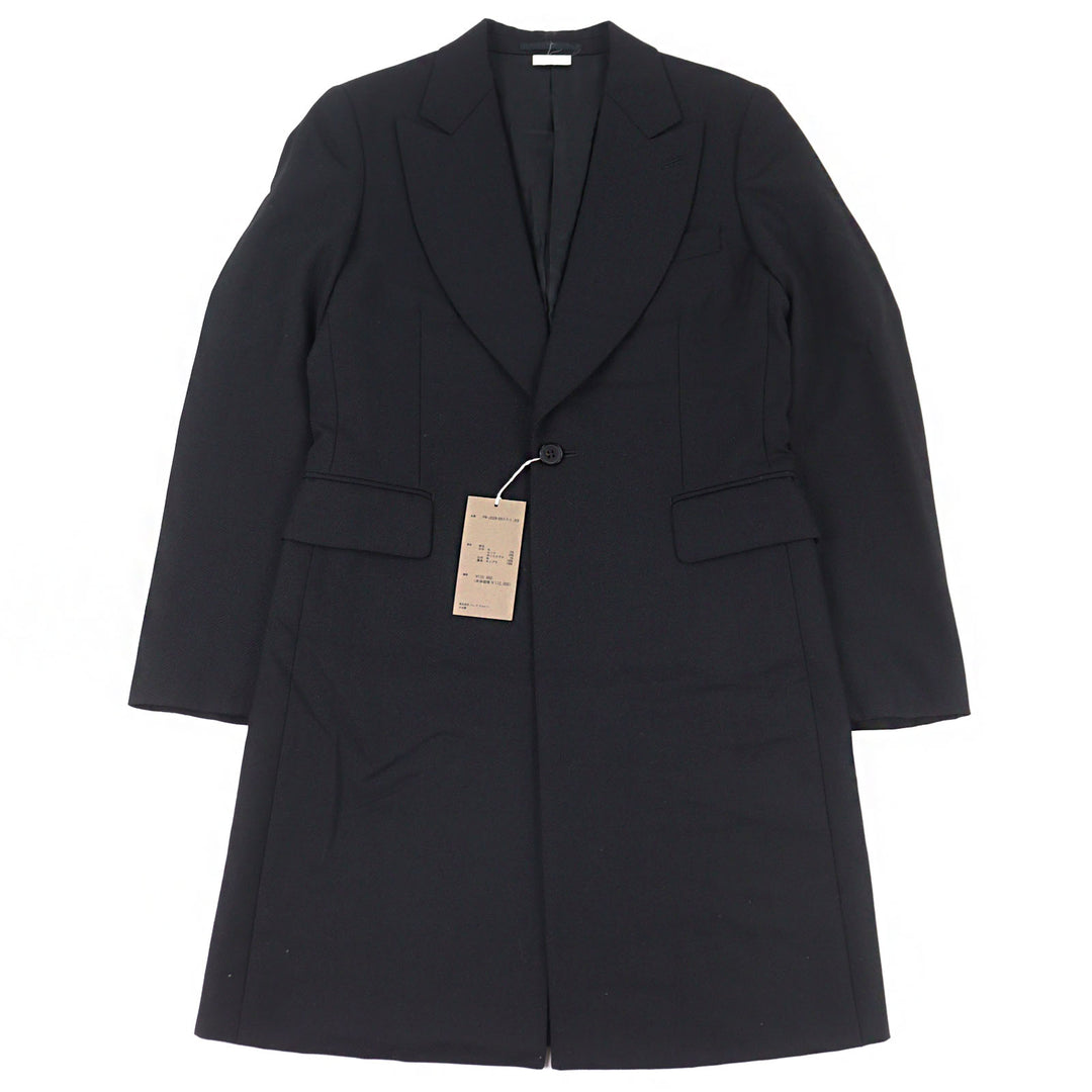 Excellent COMME des GARCONS HOMME PLUS coat 20% Mohair AD2014 Applique men XS