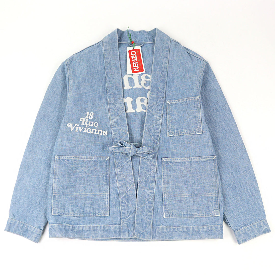 Discounted Great KENZO VERDY 'KENZO BY VERDY' Embroidered Kimono Jacket men XS FE55DM1426H4