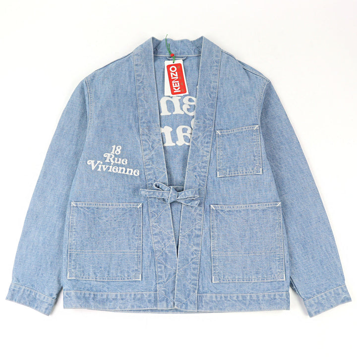 Discounted Great KENZO VERDY 'KENZO BY VERDY' Embroidered Kimono Jacket men XS FE55DM1426H4