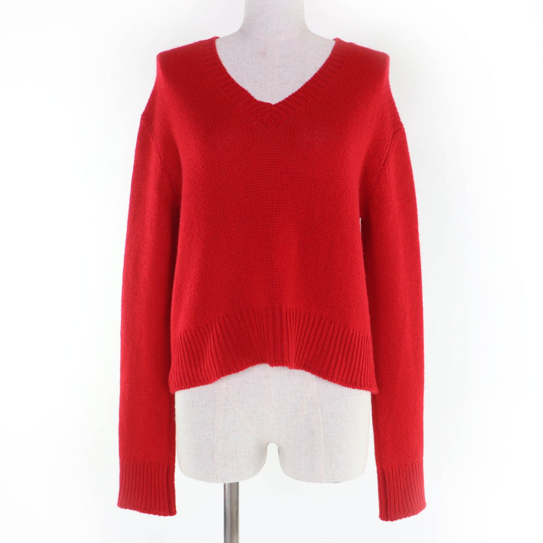 Excellent Christian Dior knit J'ADIOR AMOUR Embroidered cashmere 40 854S82AM037