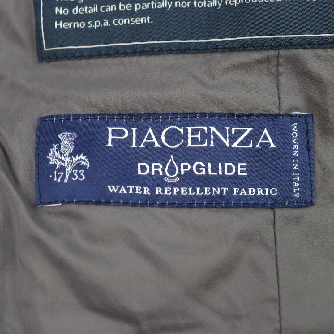Great Herno Down tailored jacket Made with PIACENZA fabric silk cashmere 48