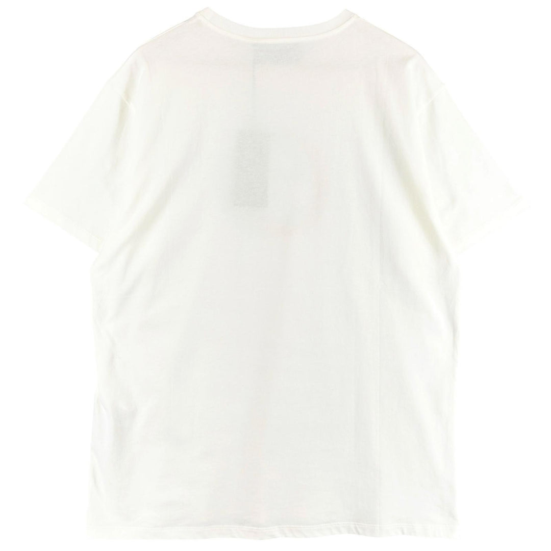 Excellent GUCCI Short sleeve T-shirt Logo print Interlocking G white 771758