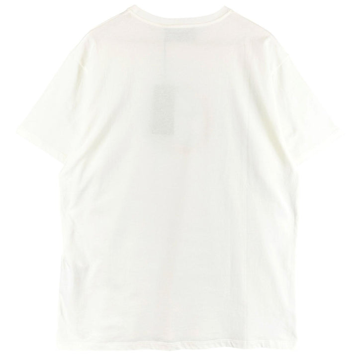 Excellent GUCCI Short sleeve T-shirt Logo print Interlocking G white 771758