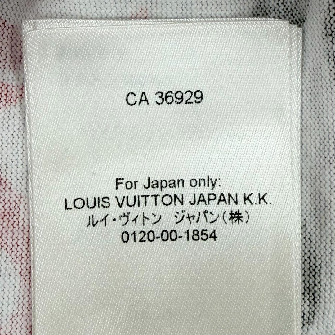 Excellent LOUIS VUITTON Short sleeve T-shirt white cotton Women XS