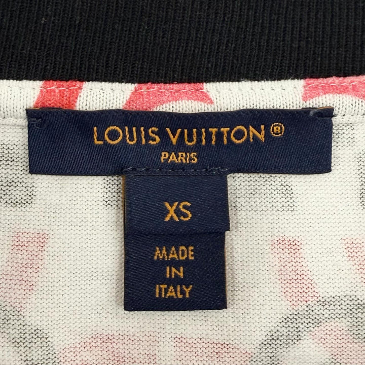 Excellent LOUIS VUITTON Short sleeve T-shirt white cotton Women XS