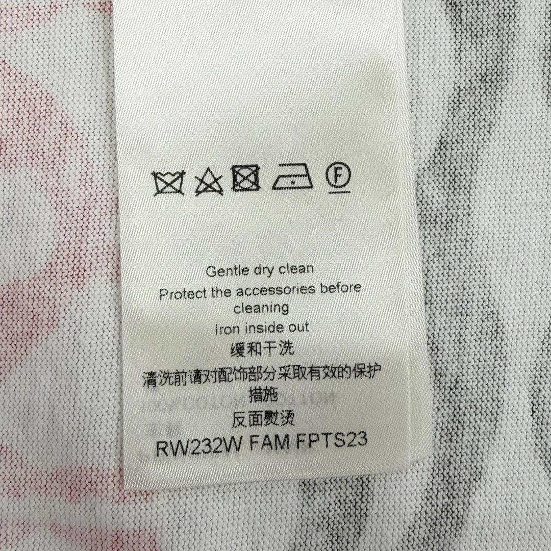 Excellent LOUIS VUITTON Short sleeve T-shirt white cotton Women XS