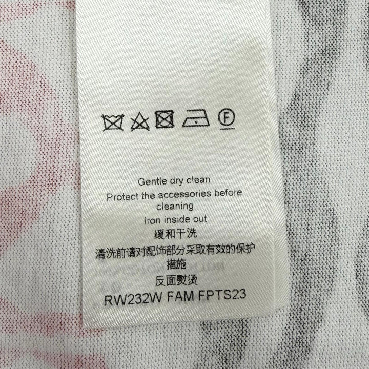 Excellent LOUIS VUITTON Short sleeve T-shirt white cotton Women XS