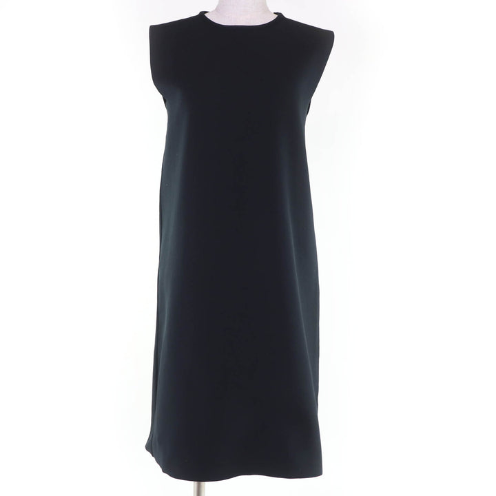Excellent JIL SANDER one piece No sleeve black Women 34 J02CT0356