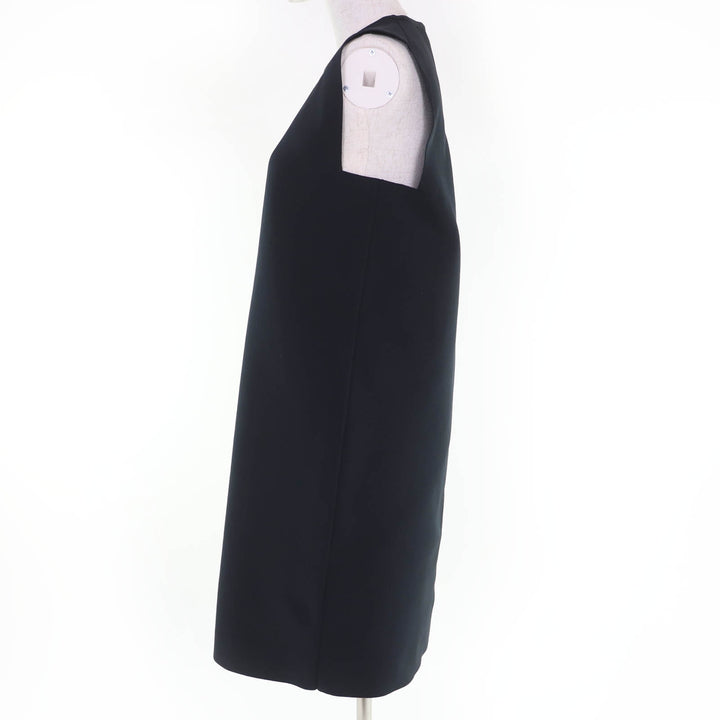 Excellent JIL SANDER one piece No sleeve black Women 34 J02CT0356