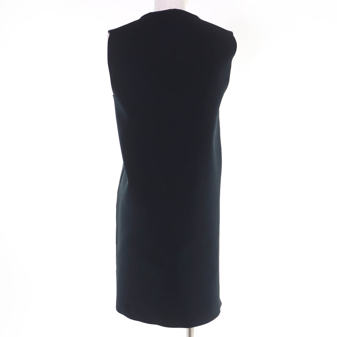 Excellent JIL SANDER one piece No sleeve black Women 34 J02CT0356
